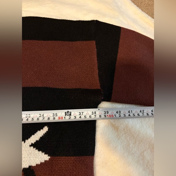 Dressed in Lala “Here’s To The Weirdos” Oversized Cardigan XXL Cozy wearable art - Picture 5 of 11